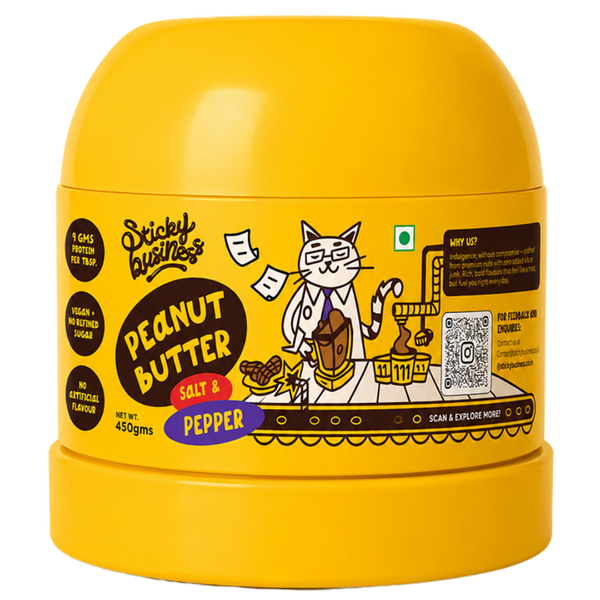 Salt and Pepper Peanut Butter